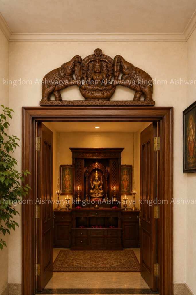Gajalakshmi Wall Mount