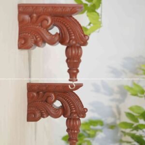 WOODEN HANDICRAFTED CHETTINAD BODHIL - HOME DECOR