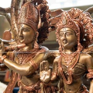 krishna radha brass