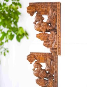 WOODEN HANDICRAFTED FEATHER ANNAM - HOME DECOR
