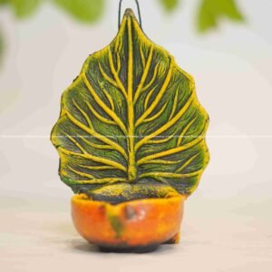 LEAF AGAL VILAKKU - POOJA HOME DECOR