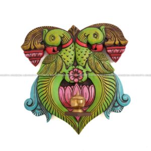 DOUBLE PARROT WITH SLAB