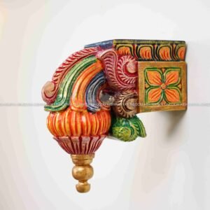 WOODEN HANDICRAFTED GUNDU BODHIL - WALL  DECOR IDEAS