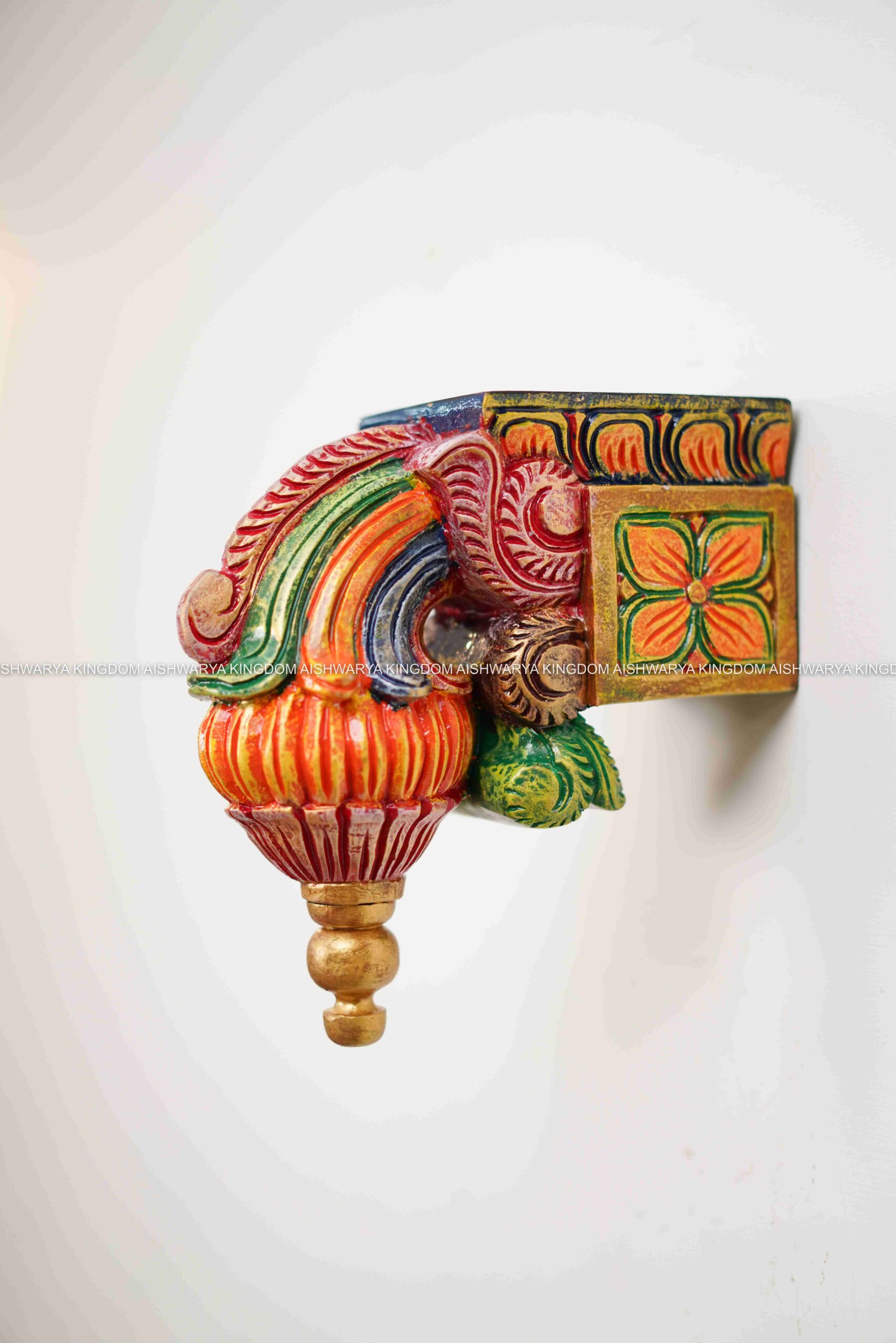 WOODEN HANDICRAFTED GUNDU BODHIL - WALL DECOR IDEAS