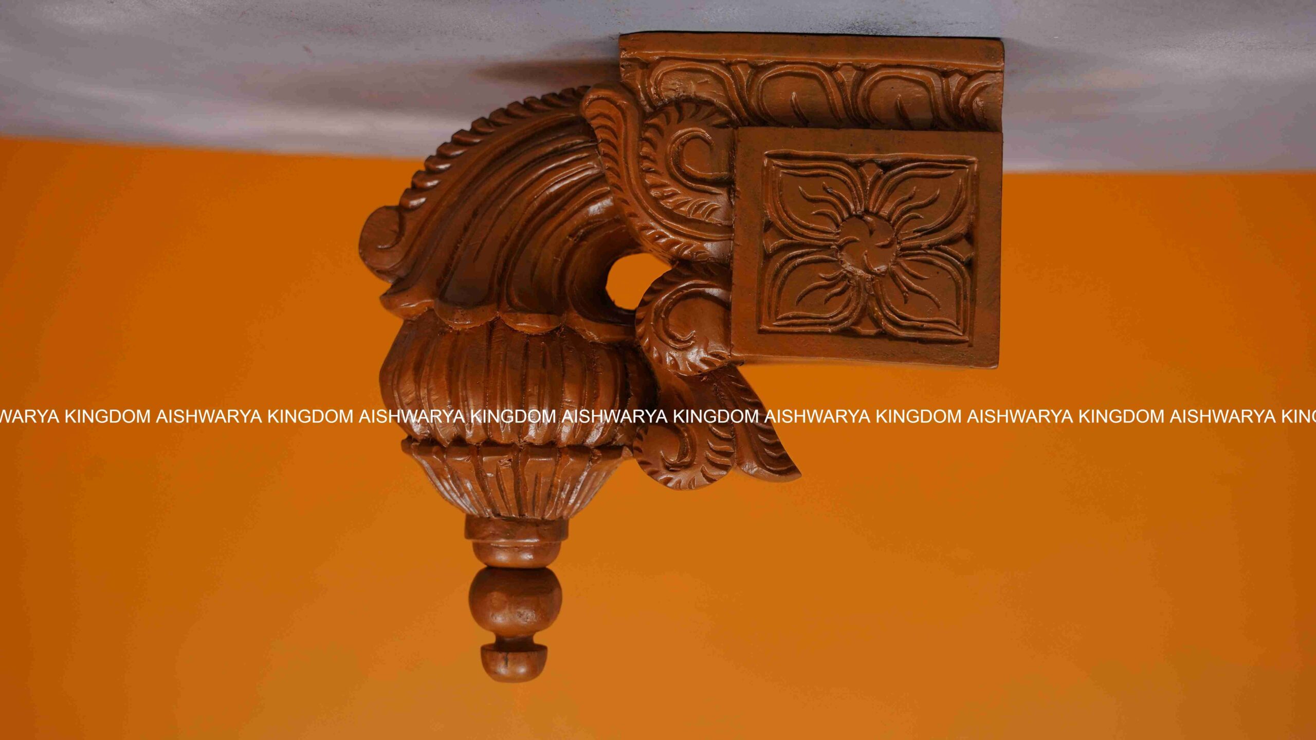 WOODEN HANDICRAFTED GUNDU BODHIL - WALL DECOR IDEAS - Image 2