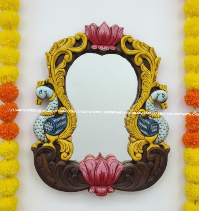 DOUBLE ANNAM WITH FLOWER MIRROR FRAME - Image 2