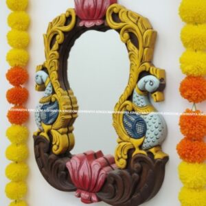 DOUBLE ANNAM WITH FLOWER MIRROR FRAME