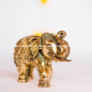 BRASS ELEPHANT STATUE