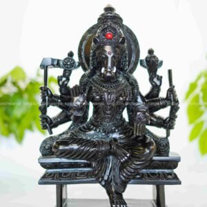 Wooden Handicraft Varahi Amman Sculpture - Pooja Room Decor