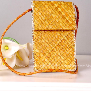 Screw Pine Mobile Bag | Eco-Friendly Handwoven Bag