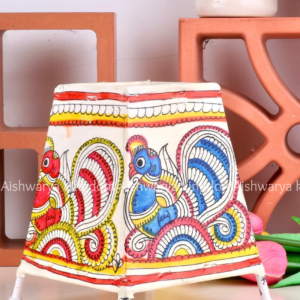 SQUARE LEATHER PUPPET LAMP 5 INCH