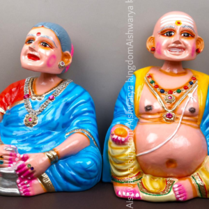 Thatha Patti Chettiyar Tanjore Dancing Doll Pair