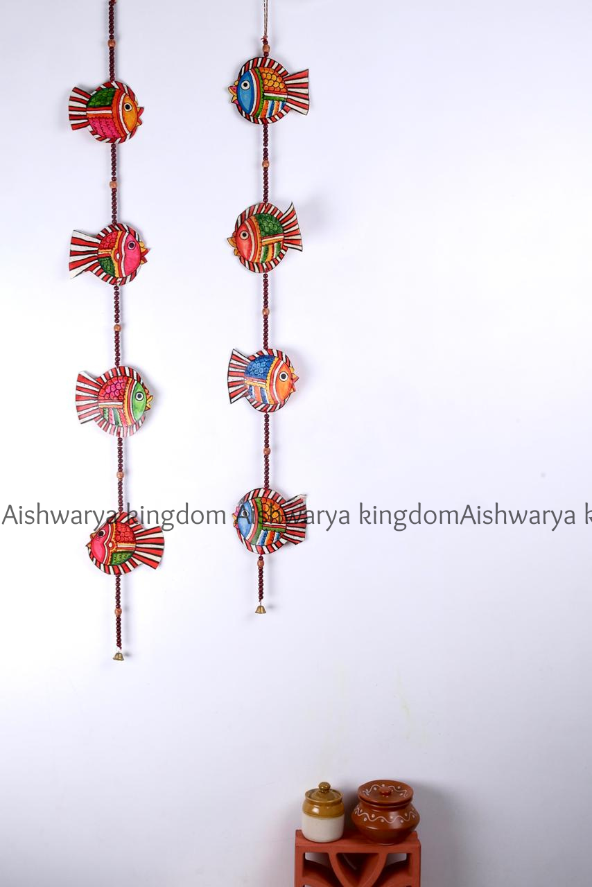 THOLU BOMMALATA FISH WALL HANGING