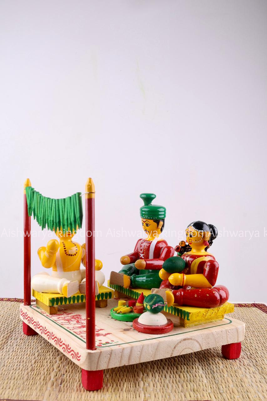 Etikoppaka Wooden Wedding Ceremony Set