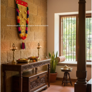 Gold fiber Nettipattam Caparison decoration