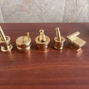 Pure Brass Gowramma Set Gowri Pooja SetBrass Gowri Set