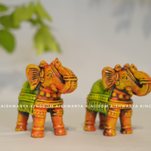 Terracotta Elephant Statue