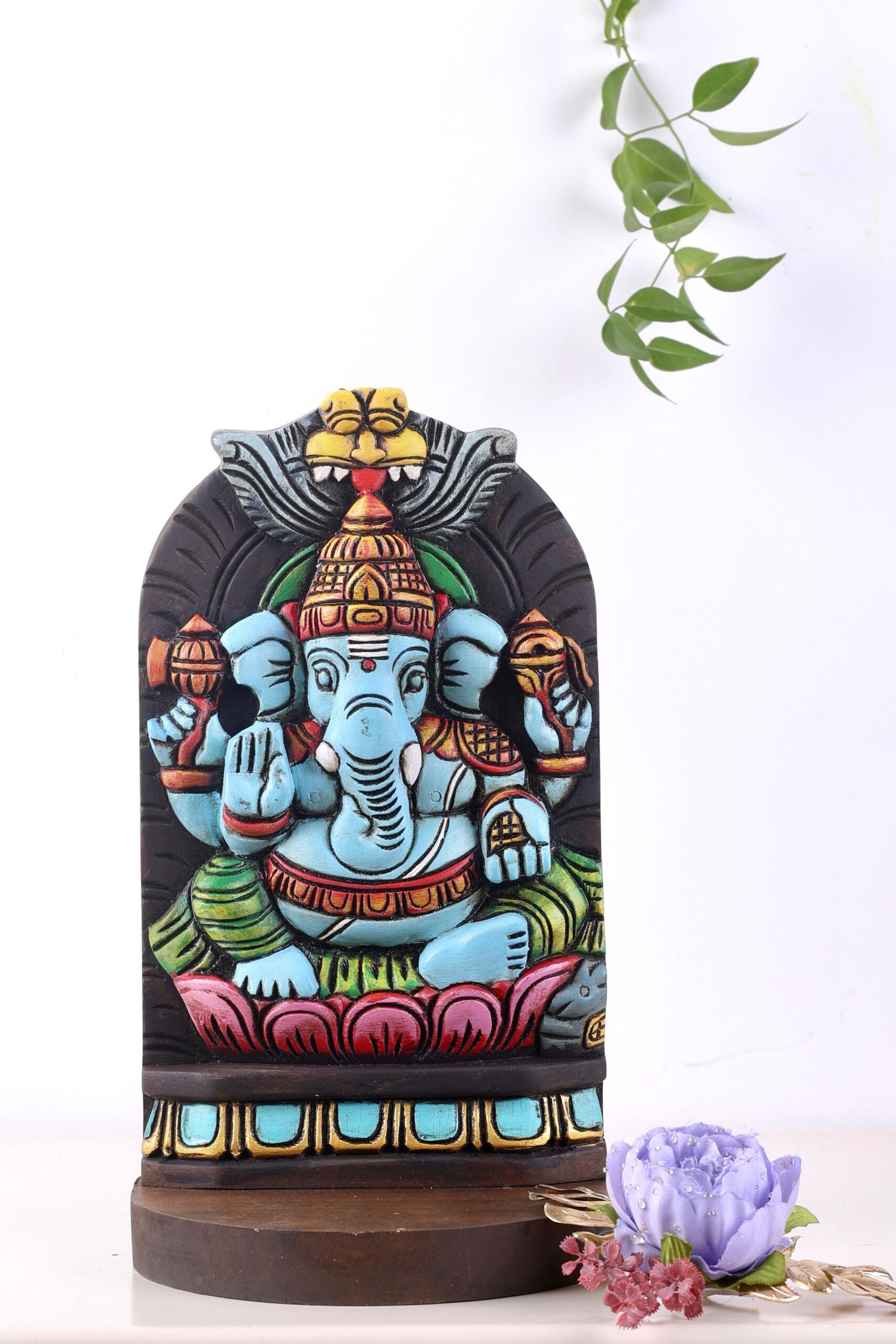 Yazhi Ganesha with slab