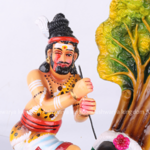 Kannappa Naayanar 16 Inch Paper Mache Idol