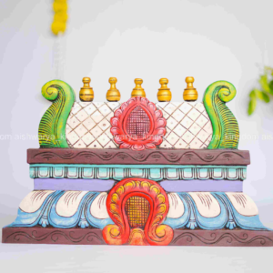 Wooden Handcrafted Gopuram Top Wall Decor – Home Decor