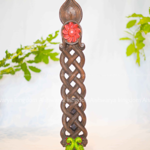 Wooden Handcrafted Painted Chettinad Spoon - Wall Decor