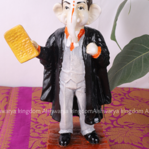 Advocate Ganesha Statue - Marble Dust