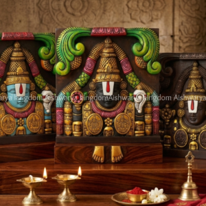 Wooden Handcrafted Balaji Panel Wall Mount – Home Decor