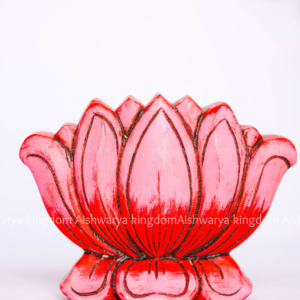 Wooden Handcrafted Lotus Wall Mount – Home Decor