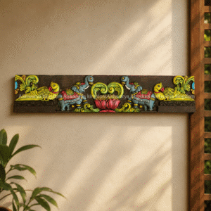 DOUBLE PARROT AND DOUBLE ELEPHANT PANEL