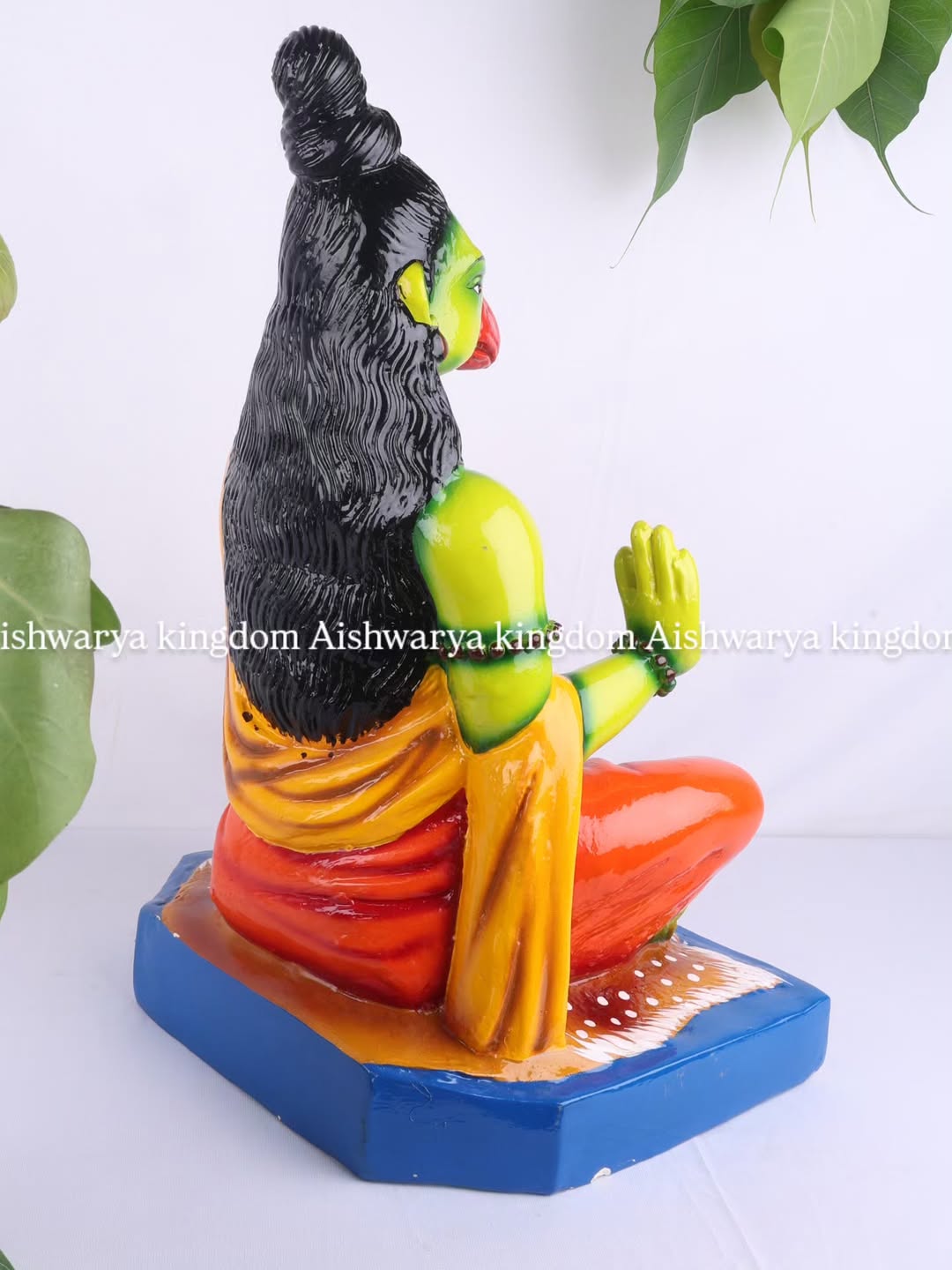 Enhance your Navaratri celebrations with this magnificent Sukabrahma Maharishi 17 Inches Golu Doll, symbolizing wisdom, devotion, and spiritual knowledge. Sukabrahma Maharishi, also known as Sukadeva, is a revered sage who narrated the sacred Bhagavata Purana and is celebrated for his deep spiritual insight. This Golu doll is intricately designed to reflect the saint’s calm and enlightened presence, making it a meaningful addition to traditional displays. Its detailed craftsmanship and authentic representation bring cultural richness and authenticity to your Navaratri setup. The 17-inch height makes it a prominent figure in your Golu arrangement, perfect for placing on higher steps or as a focal point. It complements other mythological and spiritual dolls, creating a balanced and devotional atmosphere. Ideal for collectors and devotees, this Sukabrahma Maharishi doll also makes a thoughtful gift for Navaratri, spiritual occasions, and cultural celebrations.