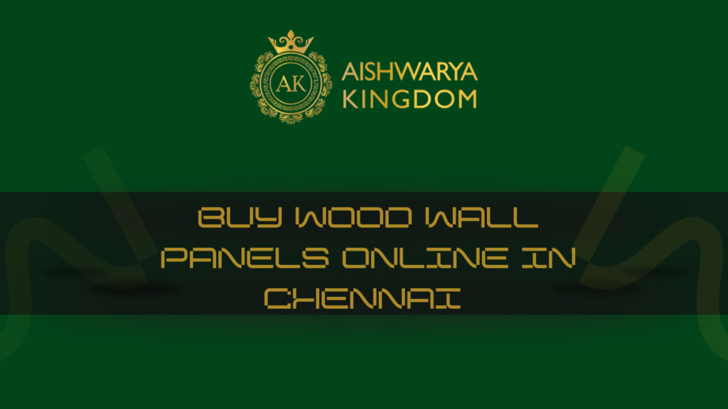 Buy Wood Wall Panels Online in Chennai — AK Crafts