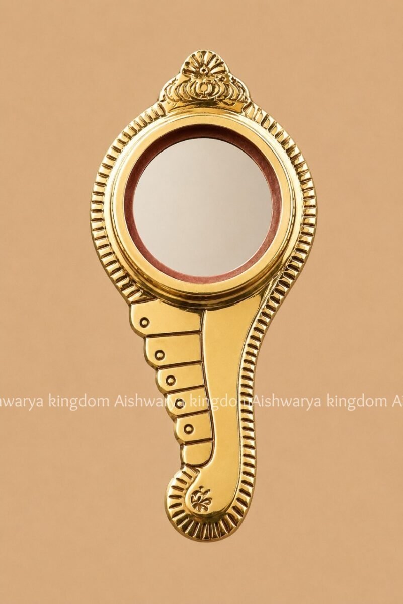 Aranmula Kannadi Sangu | Traditional Kerala Metal Mirror