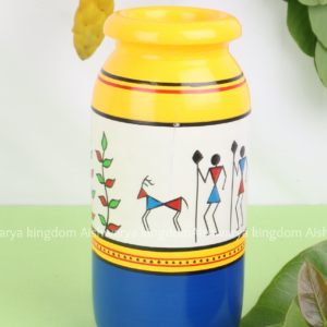 Handmade Clay Flower Vase
