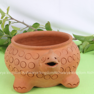 Handmade Terracotta Urli Tortoise for Home Decor
