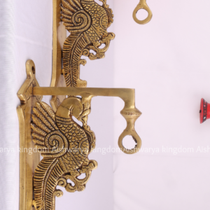 Brass Kumuli Parrot Bracket (Antique Finish)