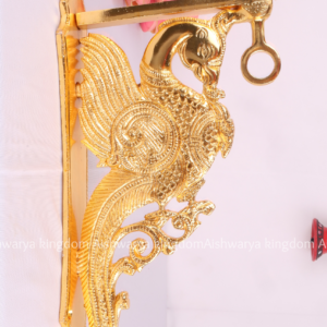 Brass Kumuli Parrot Bracket Gold Polish