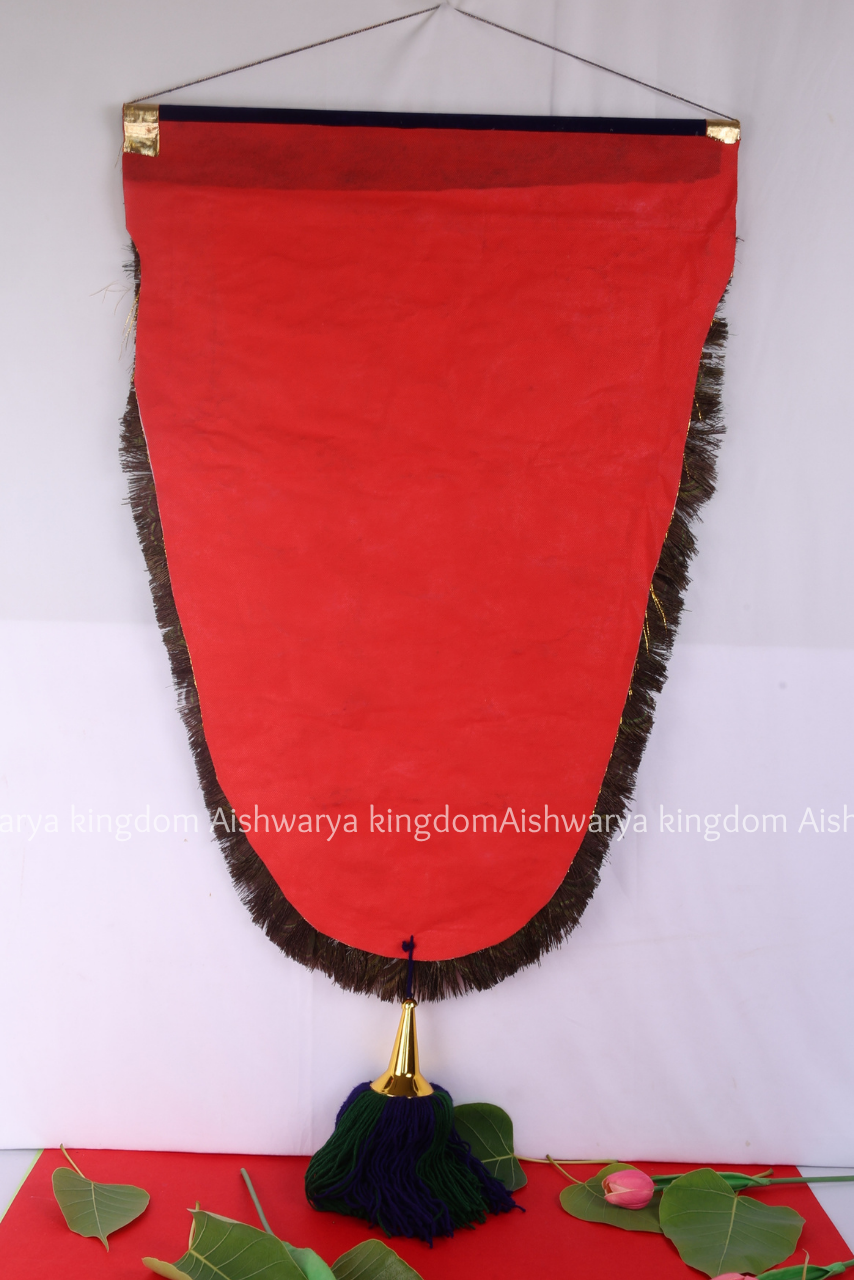 Peacock Feather Nettipattam ( Wall Decor )