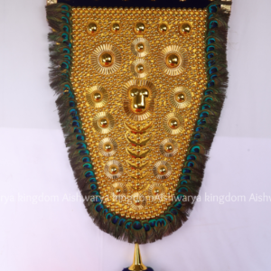 Peacock Feather Nettipattam ( Wall Decor )