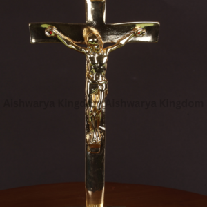 GOLD JESUS ON CROSS SMALL