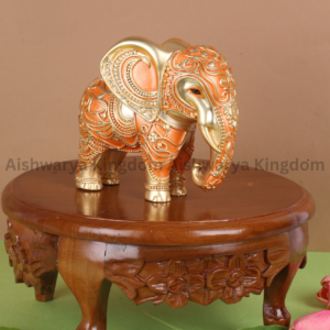 MAJESTIC DECOR ELEPHANT ORANGE LARGE