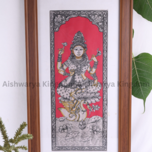 Pattachitra Frame Saraswathi Frame 22 Inch