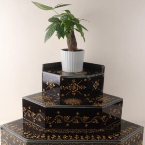 Wooden Golu Padi - Black