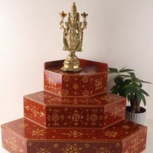 Wooden Golu Padi - Brown