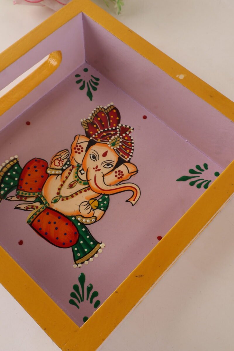 Hand Painted Tray - Image 4