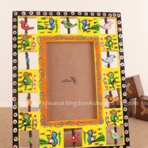 Handcrafted Wooden Birds Charms Picture | Wall Decor