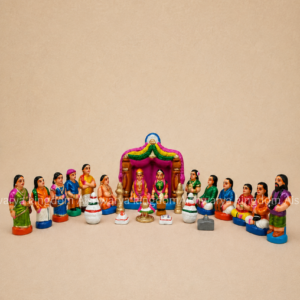 Kalyanam Set Small Golu Bommai | Navarathri Golu