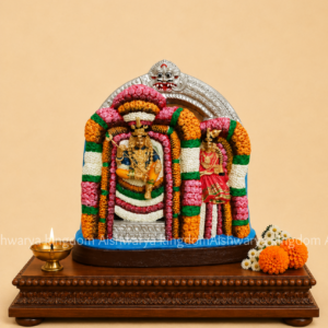 Kabaleeswarar Karpagambal Fiber Statue