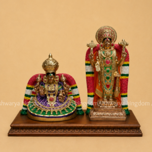 Soundararaja Perumal Thayar Serthi Paper Mache