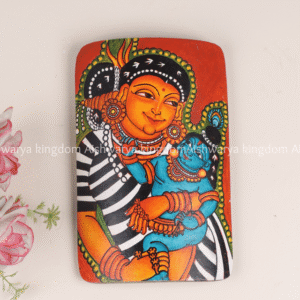 Kerala Mural Yashoda Krishna Painting | Indian Art