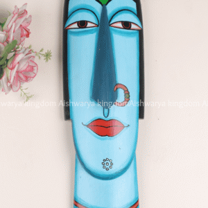 Thota Vaikuntam Style Women Face Wall Decor